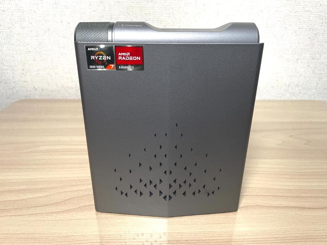 使用短め acepc POWERBOX MINI／Ryzen 7 5700U