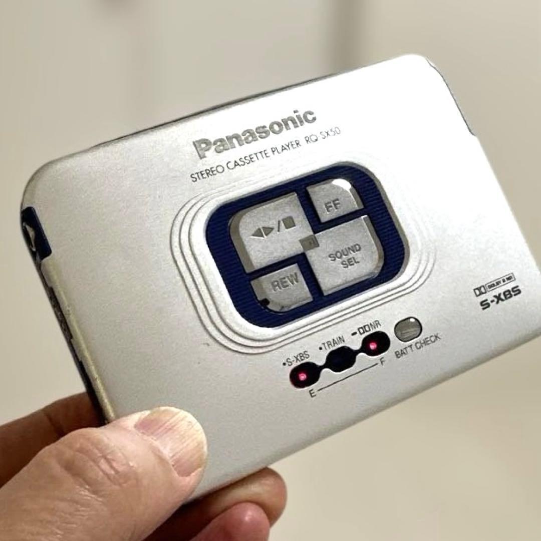 【美品DE修復品】Panasonic カセットプレーヤー RQ-SX50