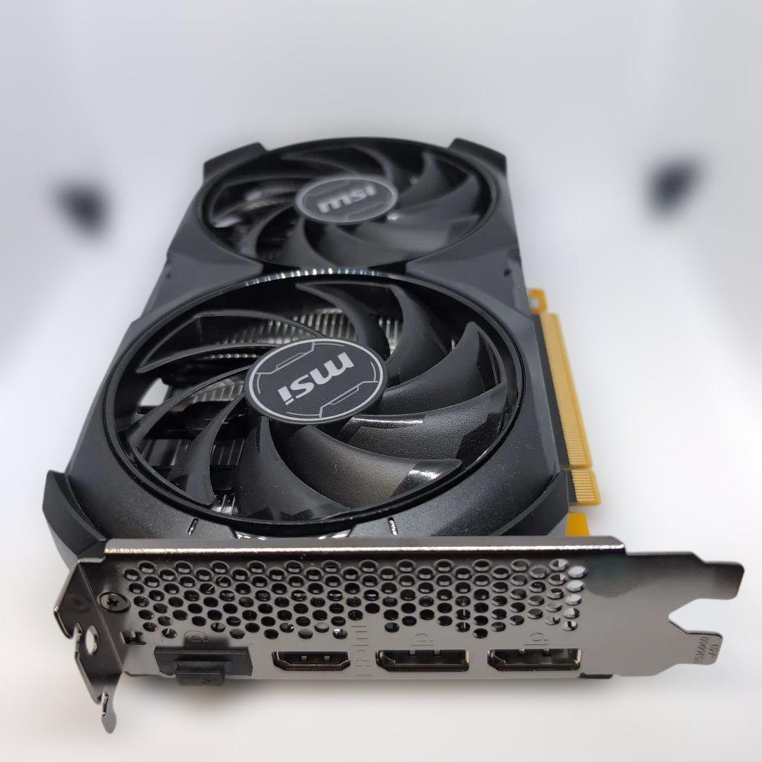 グラフィックボード・グラボ・ビデオカード MSI RTX 4060 VENTUS 2X BLACK 8GB OC