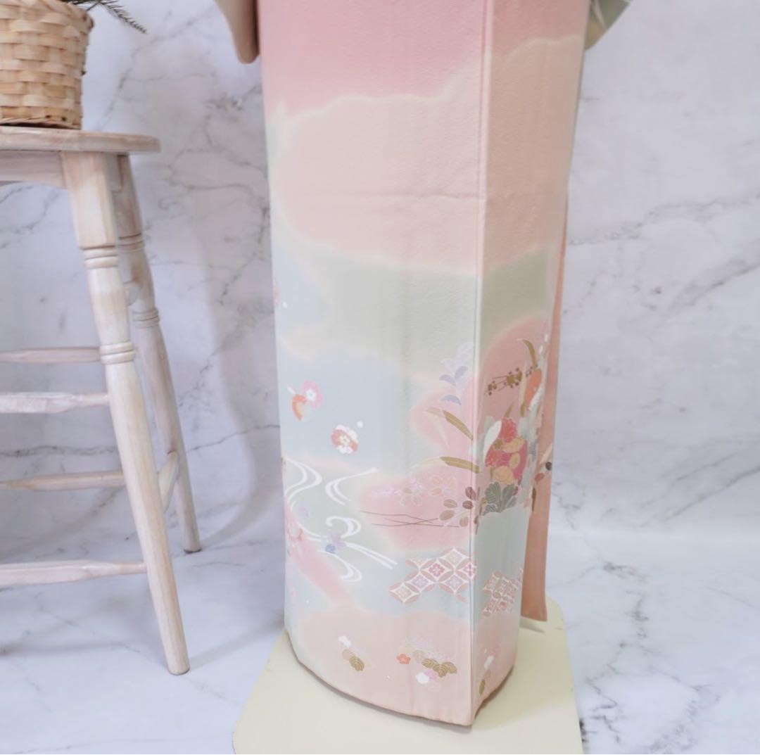 訪問着 フルセットa478七五三　入学式　お宮参り　結婚式