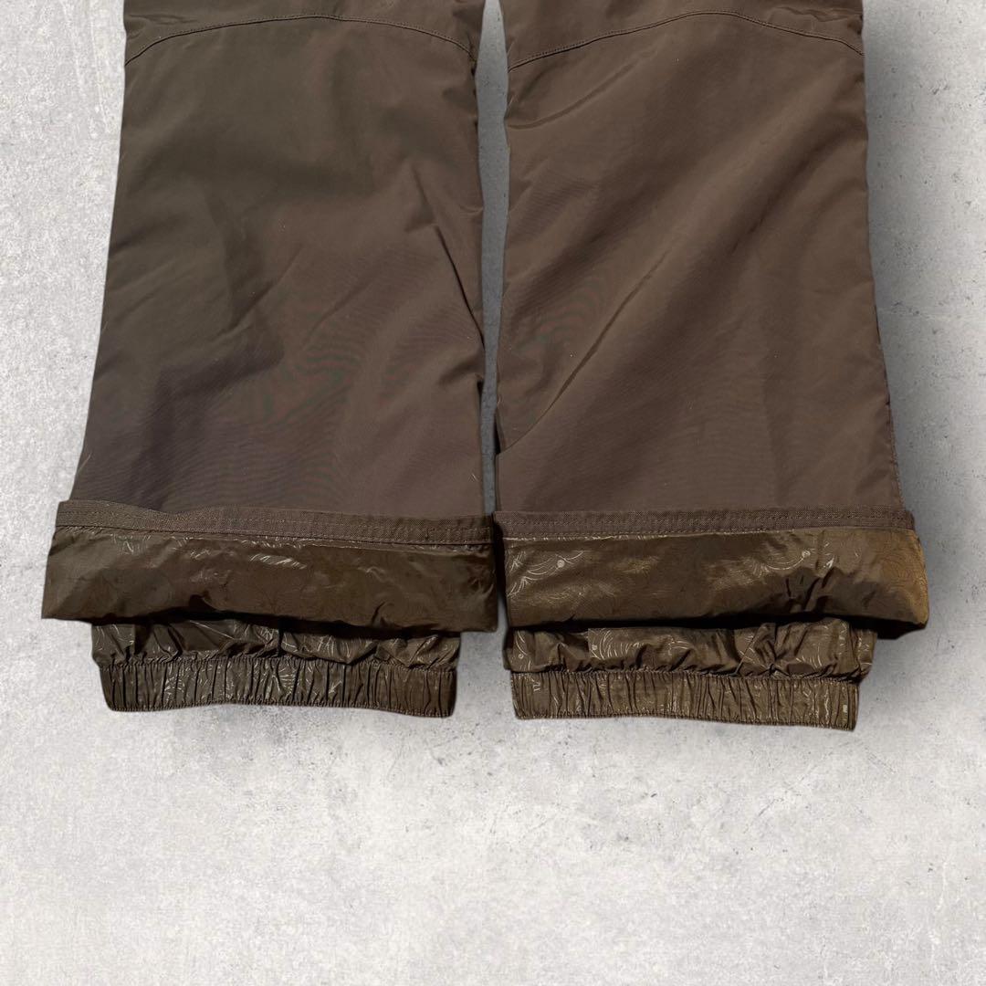 【ザ・ノースフェイス】スキー　スノーボード　パンツ　ハイベント　茶色　L 中綿k