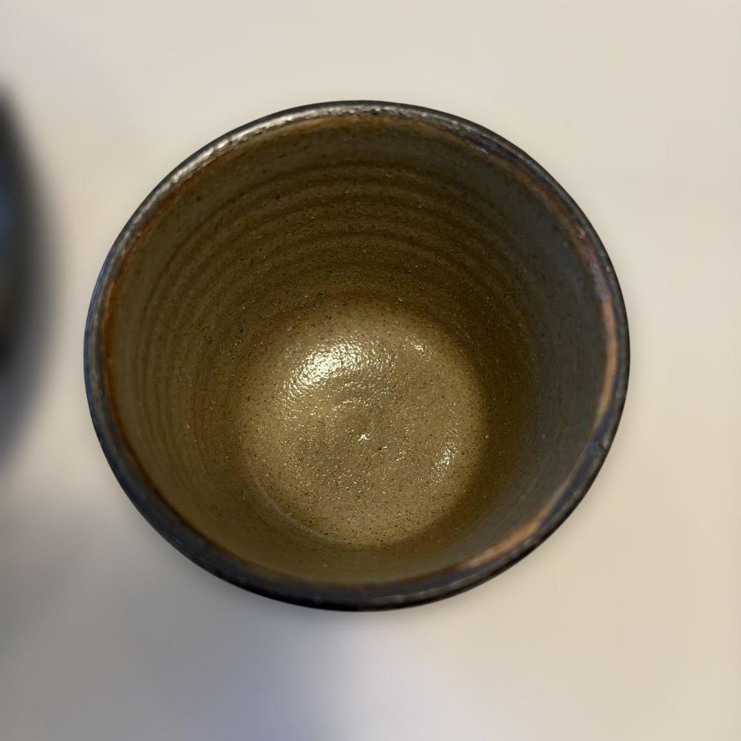 工房十鶴　ドクロとサボテン　カップと皿