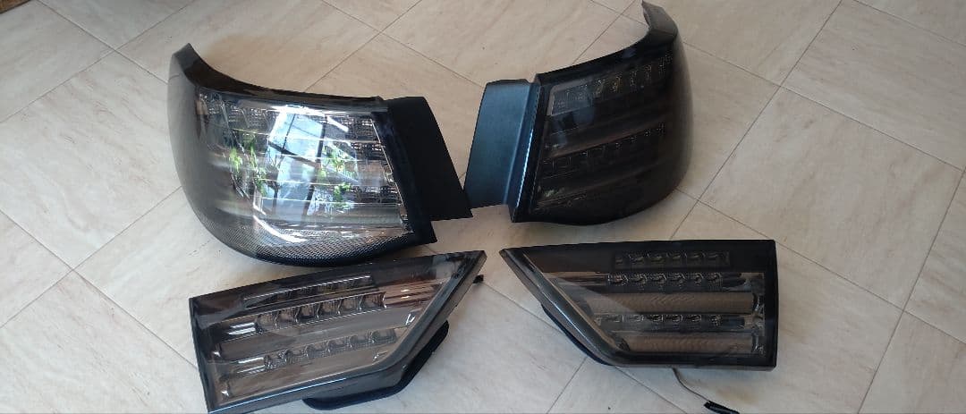 マークX 130前期 LEDスモークテールレンズ