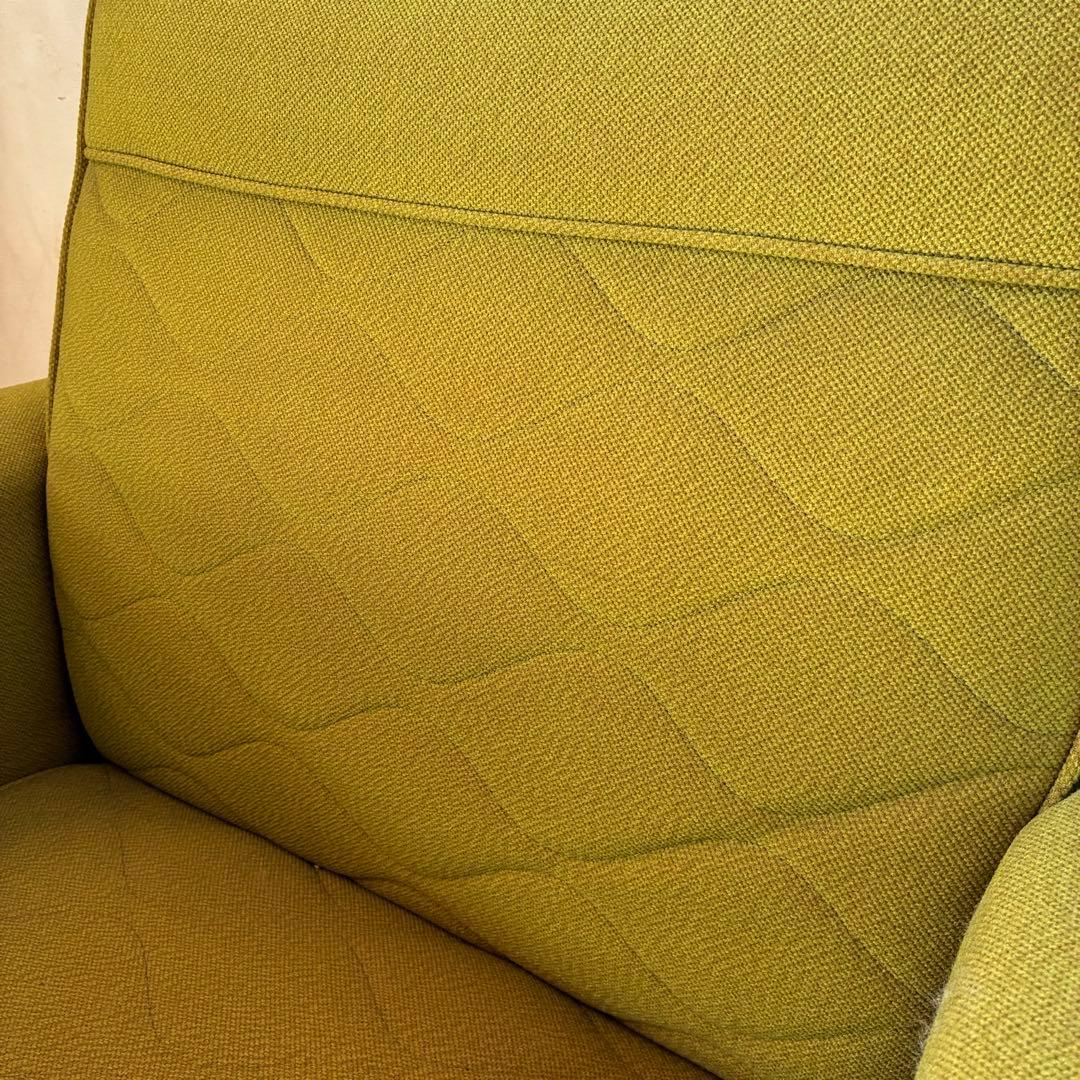 国産ヴィンテージ レトロ ミッドセンチュリー 1人掛けソファ ①