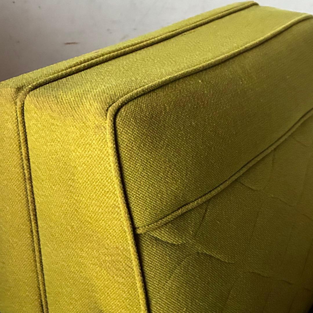 国産ヴィンテージ レトロ ミッドセンチュリー 1人掛けソファ ①