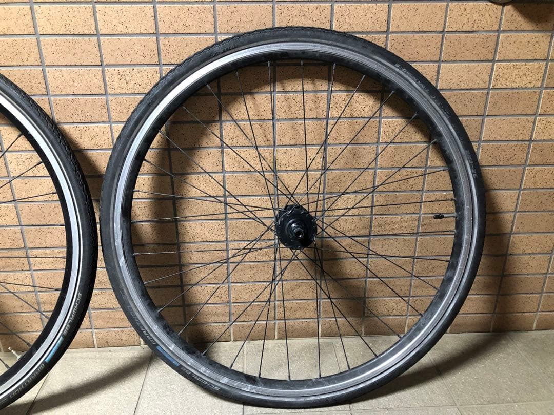 ピストバイク　完組ホイール　前後セット