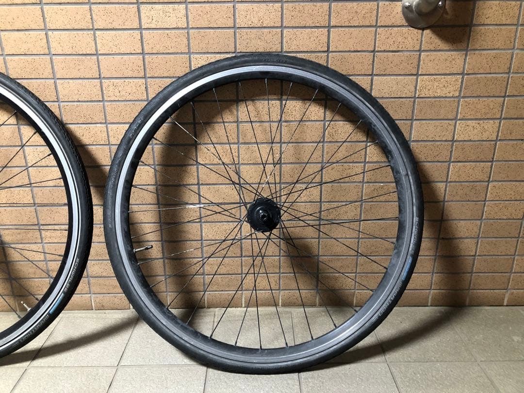 ピストバイク　完組ホイール　前後セット