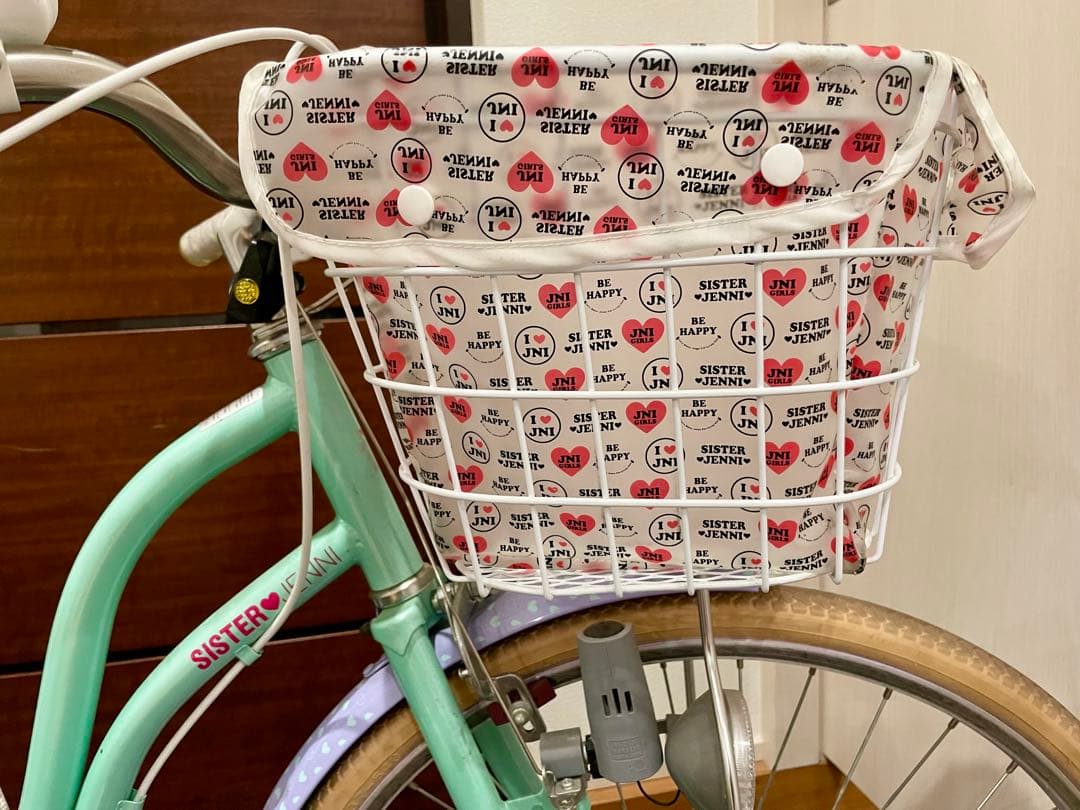 ２４インチ☆シスタージェニー自転車ミントグリーン ラベンダー