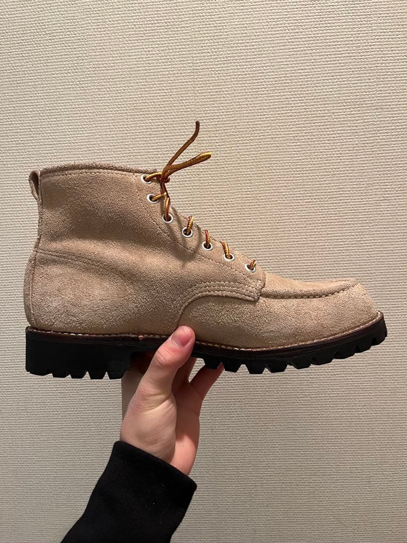 WALKER USA製 スエードワークブーツ8EE