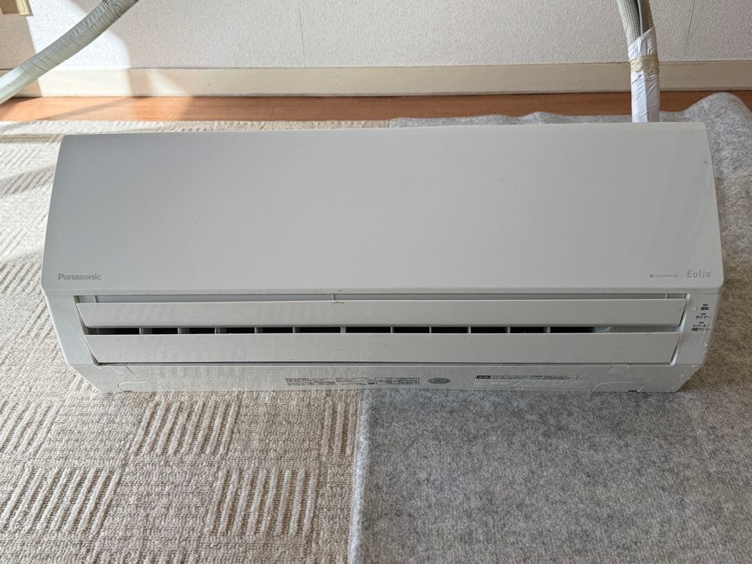 パナソニック　CS-252DFL-W エアコン　エオリア　室外機セット