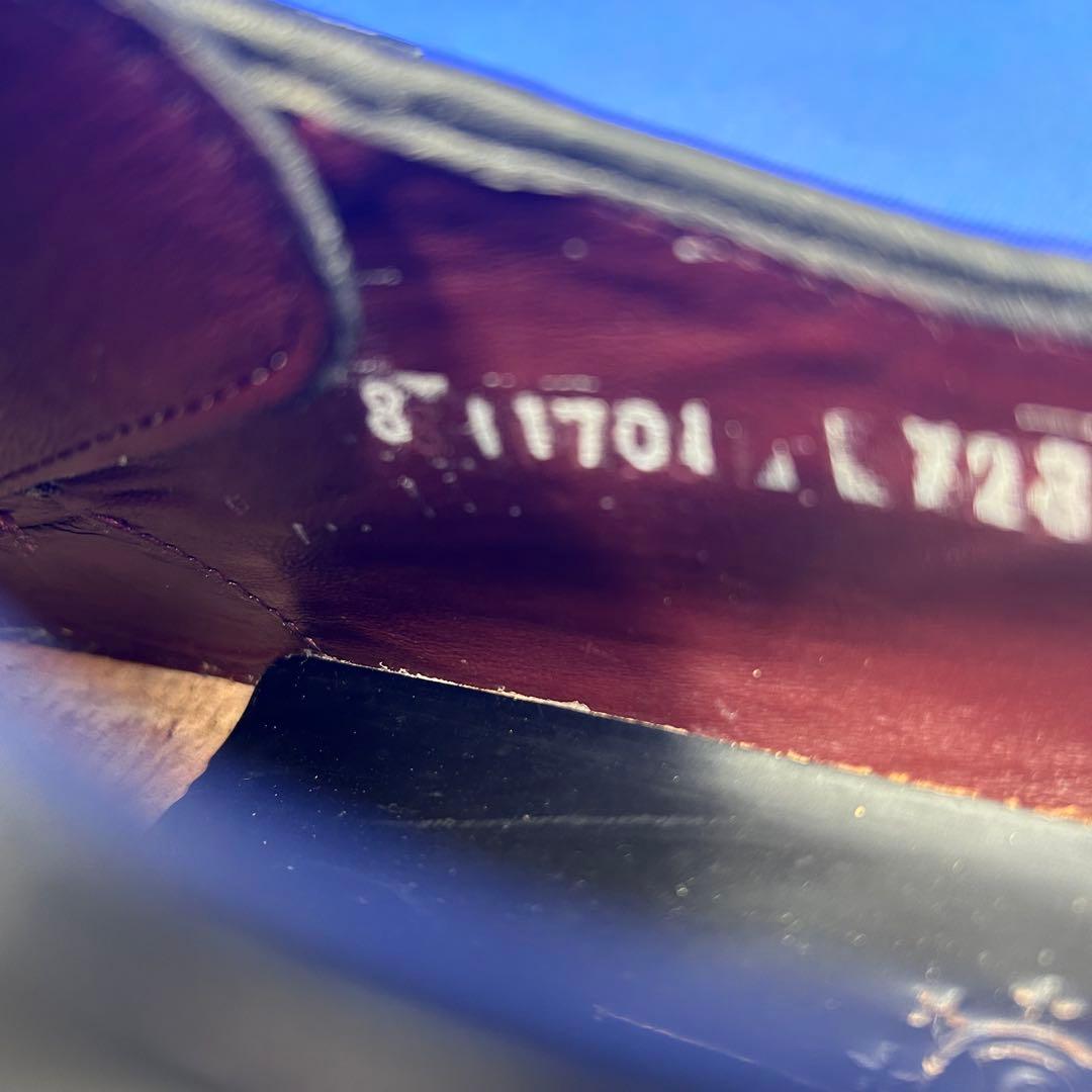 未使用級 PISTOLERO ポストマンシューズ ブラック