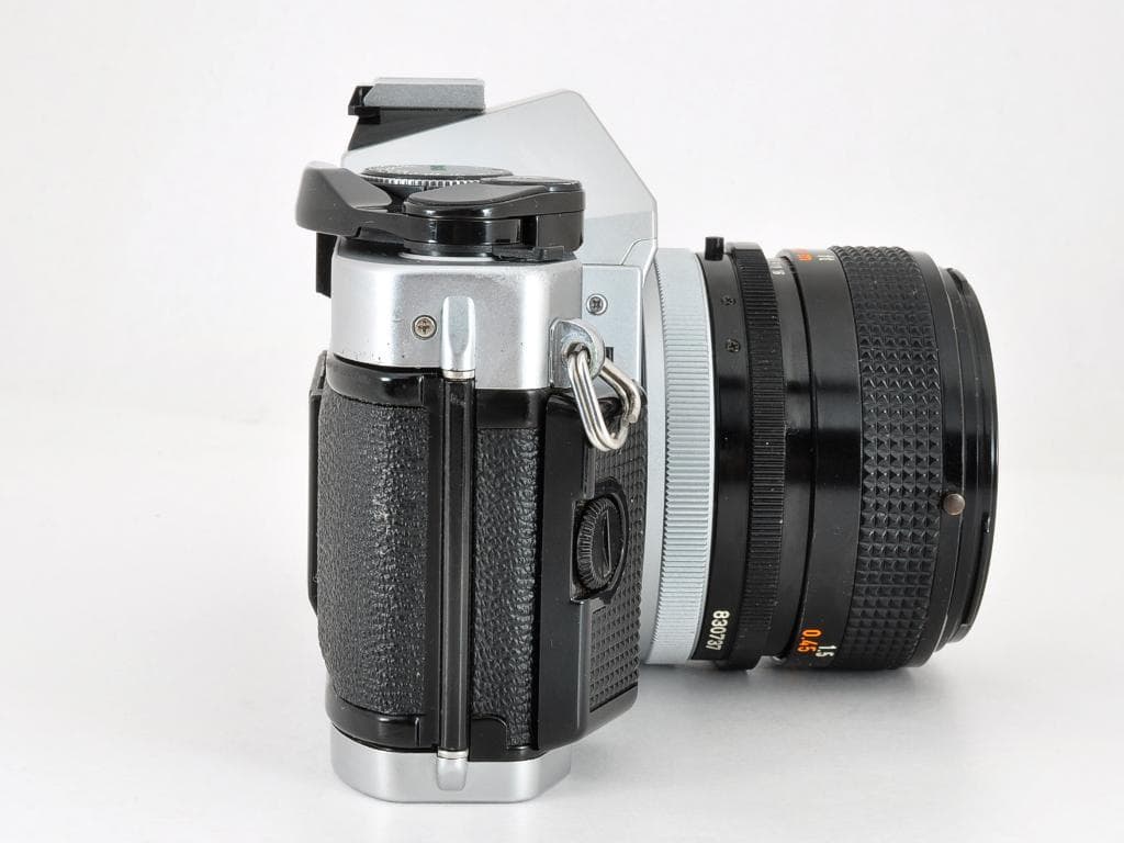 キヤノン AE-1 PROGRAM シルバー FD 50/f1.4 SSC 動確