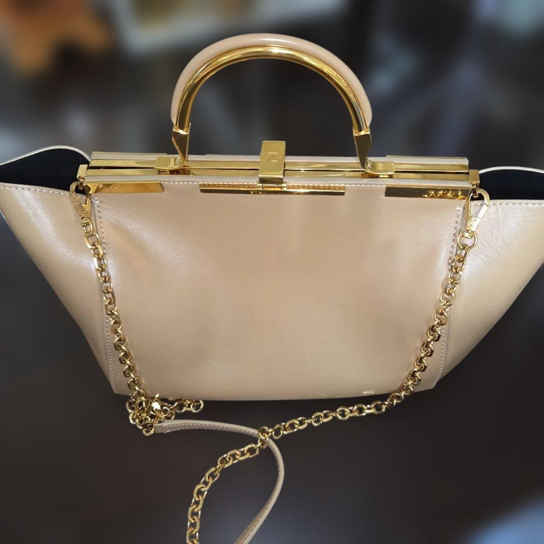 り*様 ZANCHETTI ベージュ ショルダーバッグ