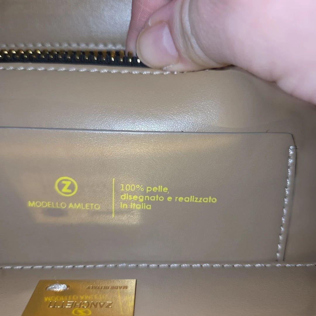 り*様 ZANCHETTI ベージュ ショルダーバッグ