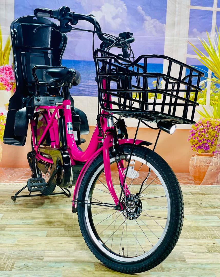 ヤマハPASハイエンドモデル！パスバビー⭐️子供乗せ電動自アシスト転車Y2712