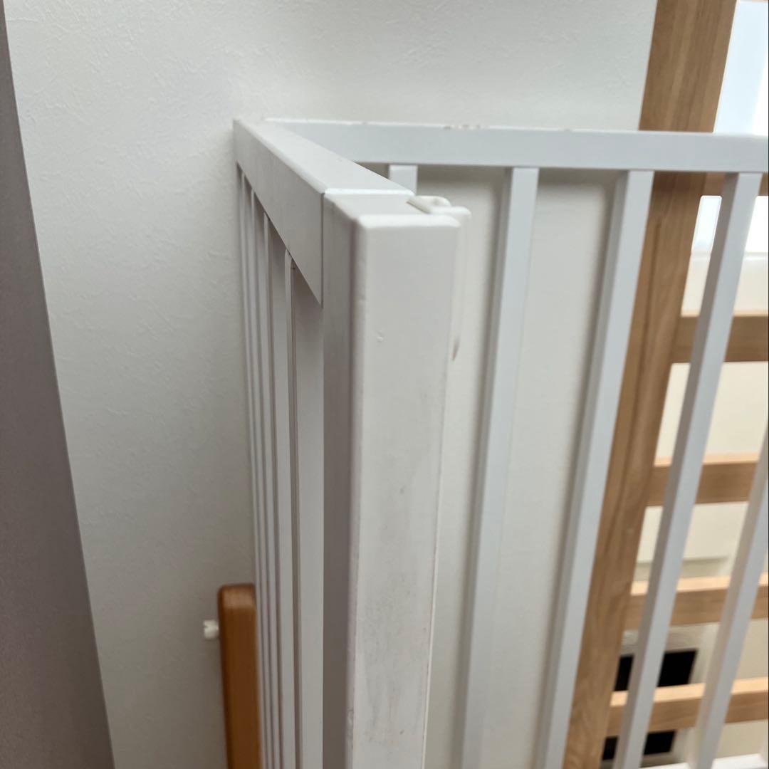 【そいねーるIII】ホワイト（マットレス・カバー・ベッドガード付き）