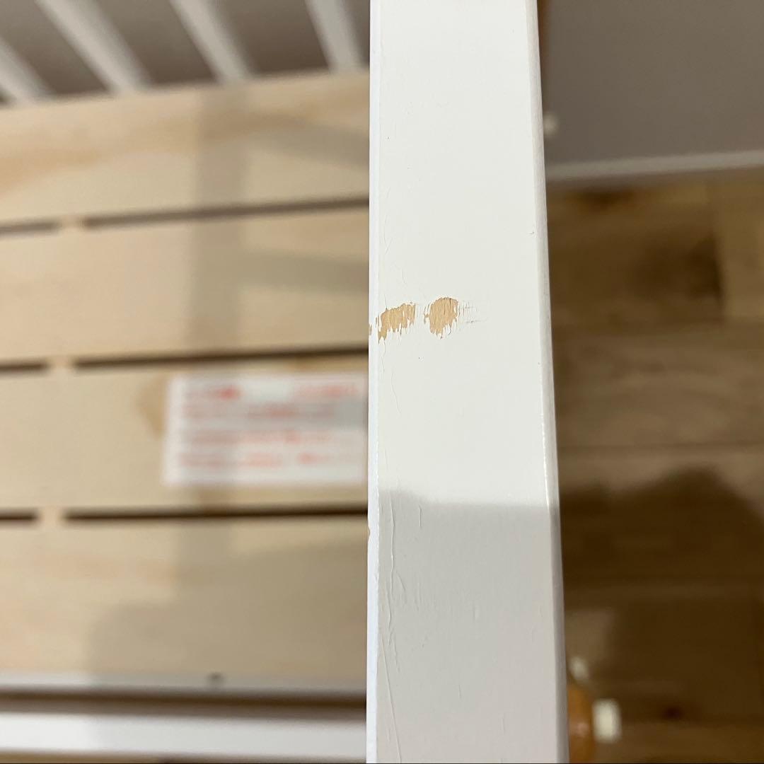 【そいねーるIII】ホワイト（マットレス・カバー・ベッドガード付き）