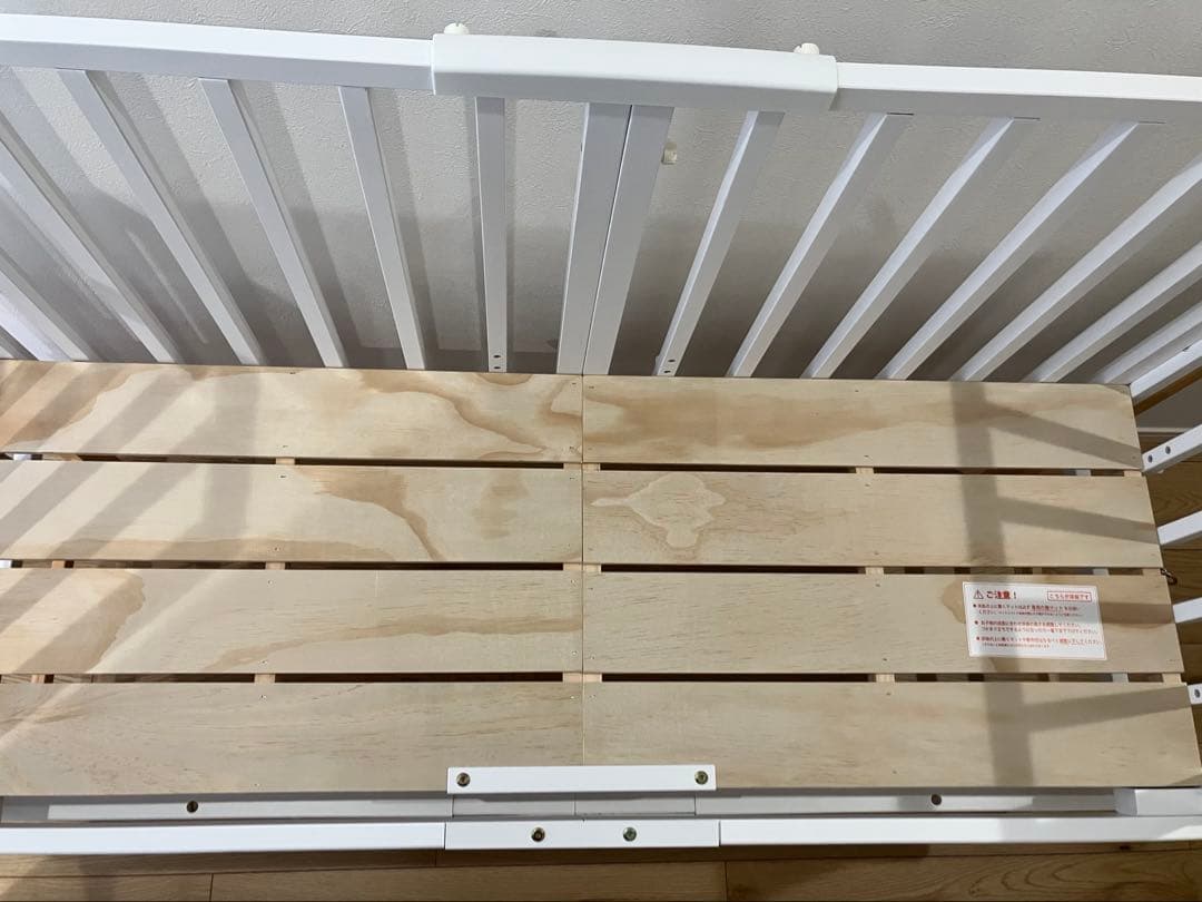 【そいねーるIII】ホワイト（マットレス・カバー・ベッドガード付き）