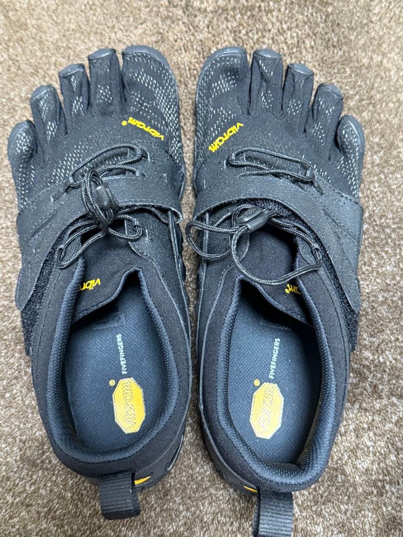 ビブラムファイブフィンガーズ メンズ V-Train2.0 黒Sz 9〜9.5
