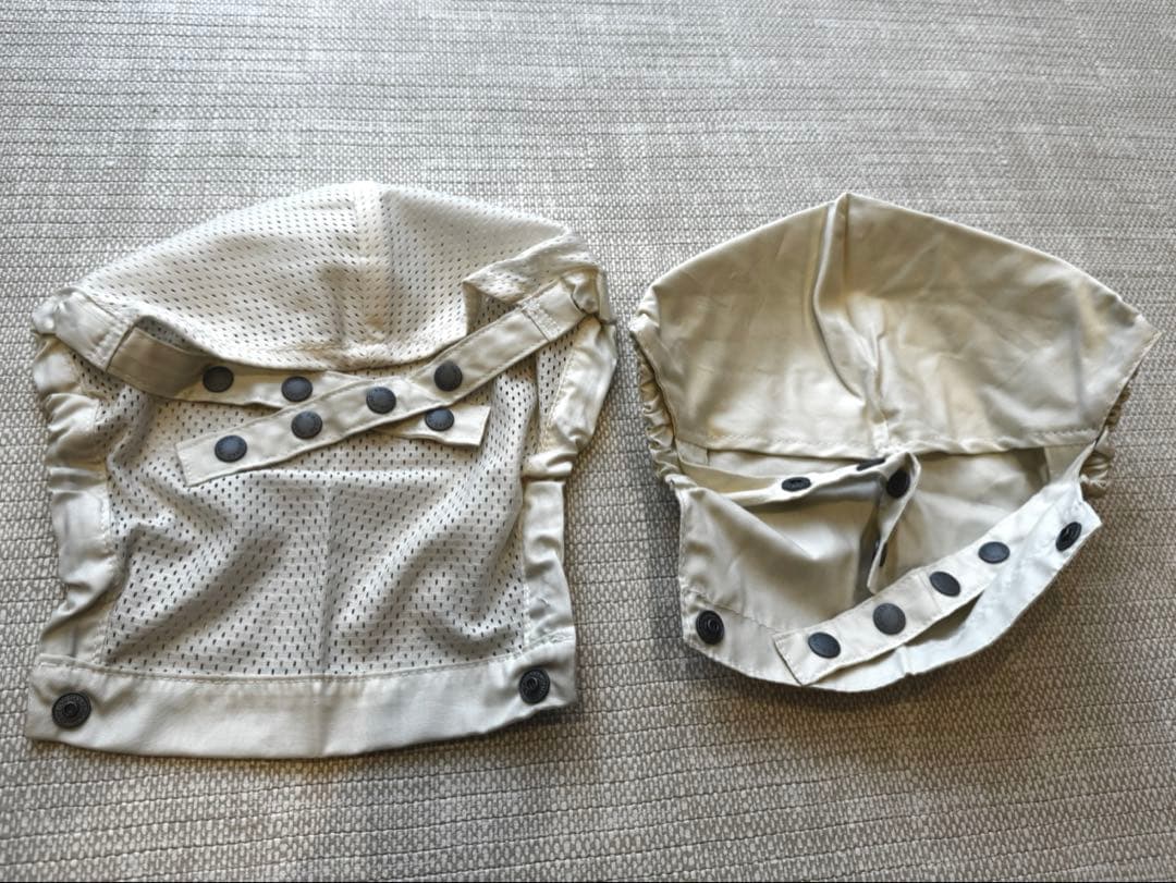 ミキハウス × ポグネー ベビーキャリア 抱っこ紐 デニム ヒップシート 箱無し