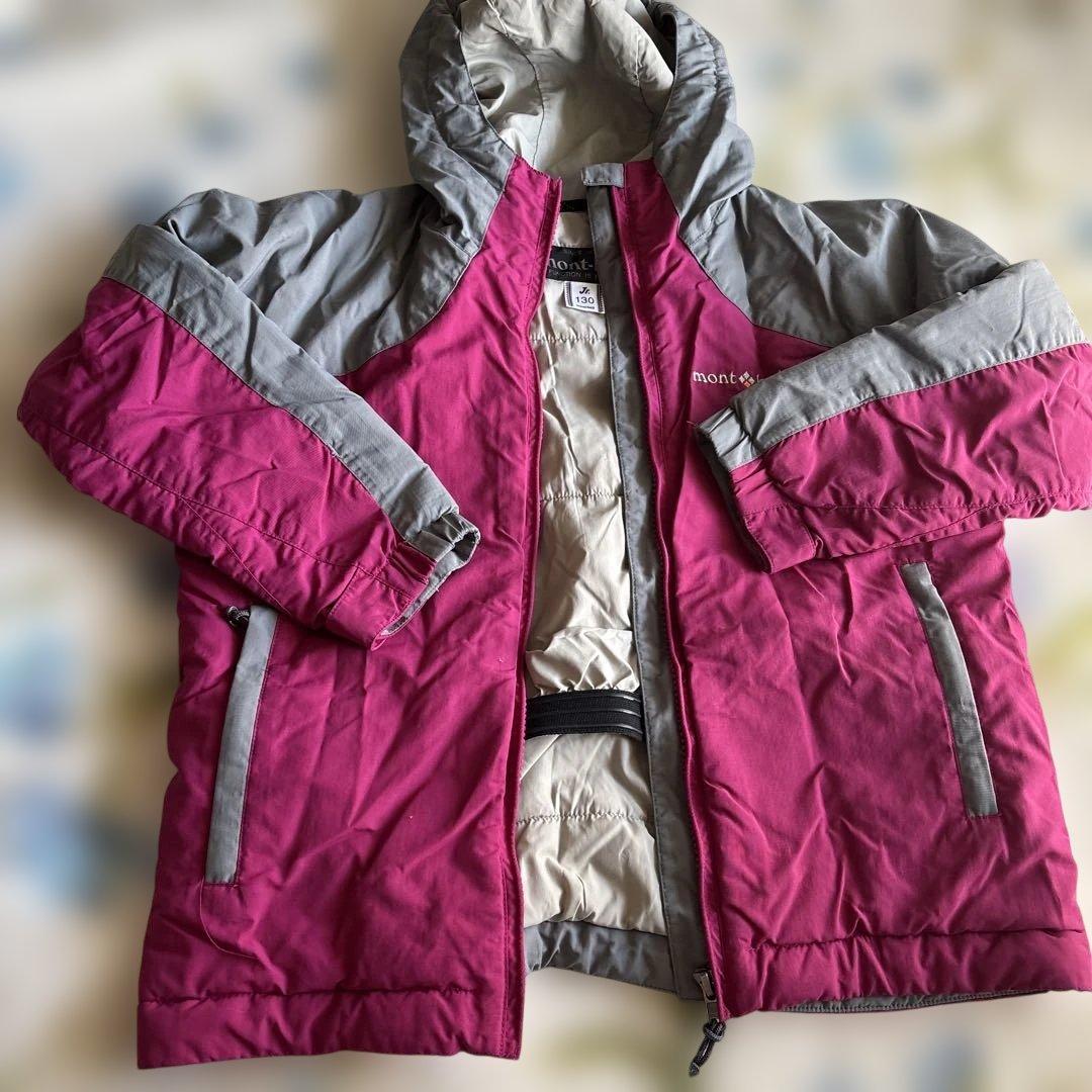 モンベル　スキースノーボードウェア　130cm