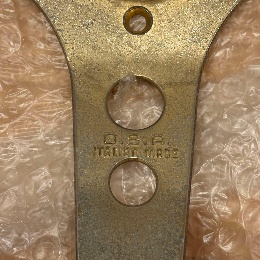 【当時物】O.B.A ウッドステアリング 直径約34cm