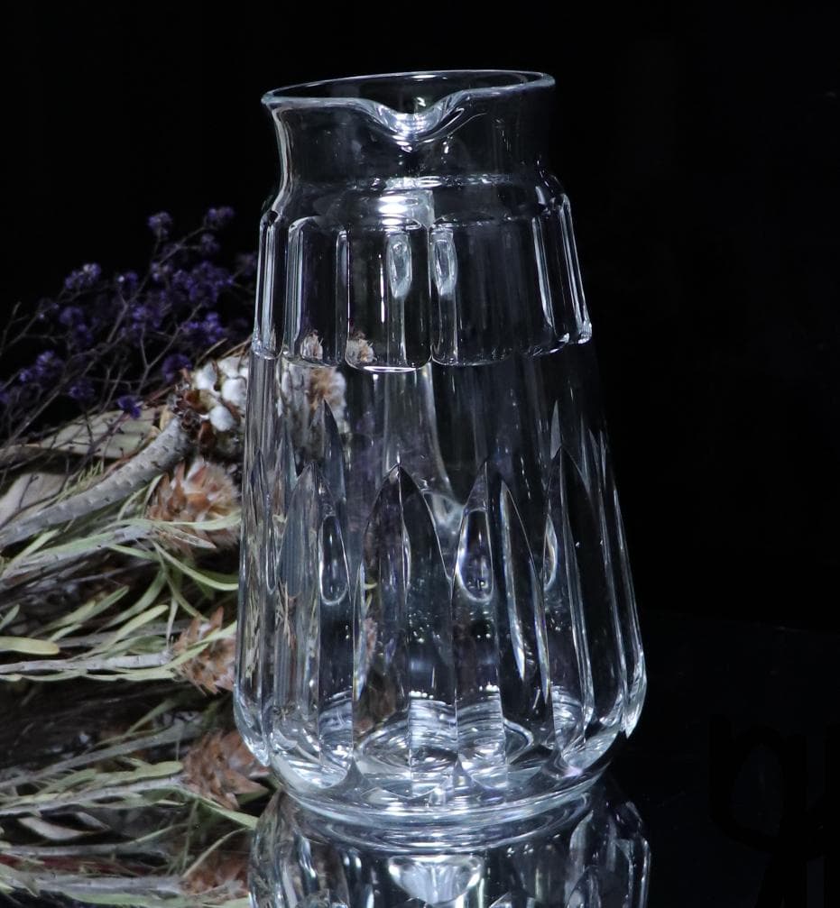 オールド・バカラ 大型 1.5kg ピッチャー レアデカンタ 水差し クリスタル