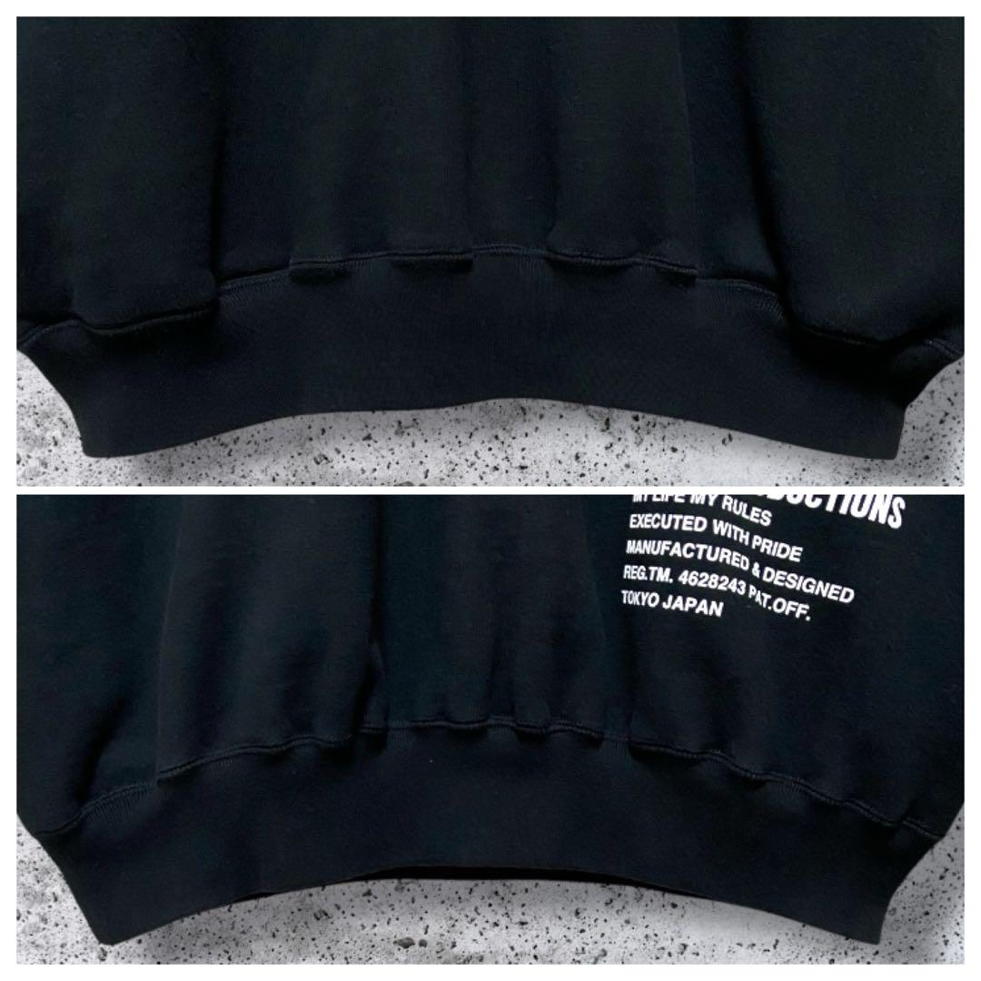 【希少XL・肉厚生地】COOTIE ヘビーオンス スウェット 黒 降谷建志 Kj