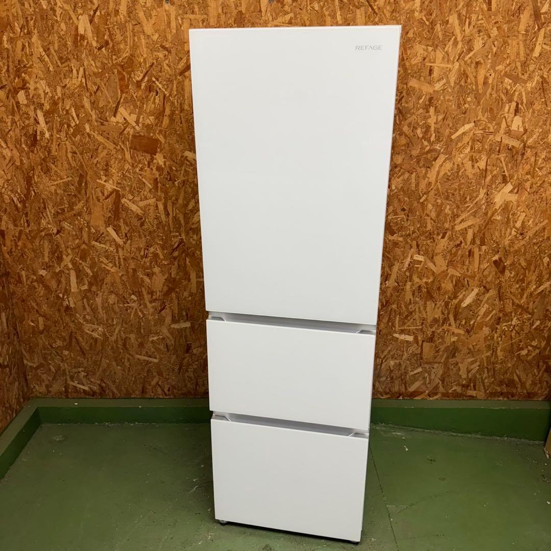 334 2025年製　大型冷蔵庫　300L強　小型　自動製氷　右開き　3ドア