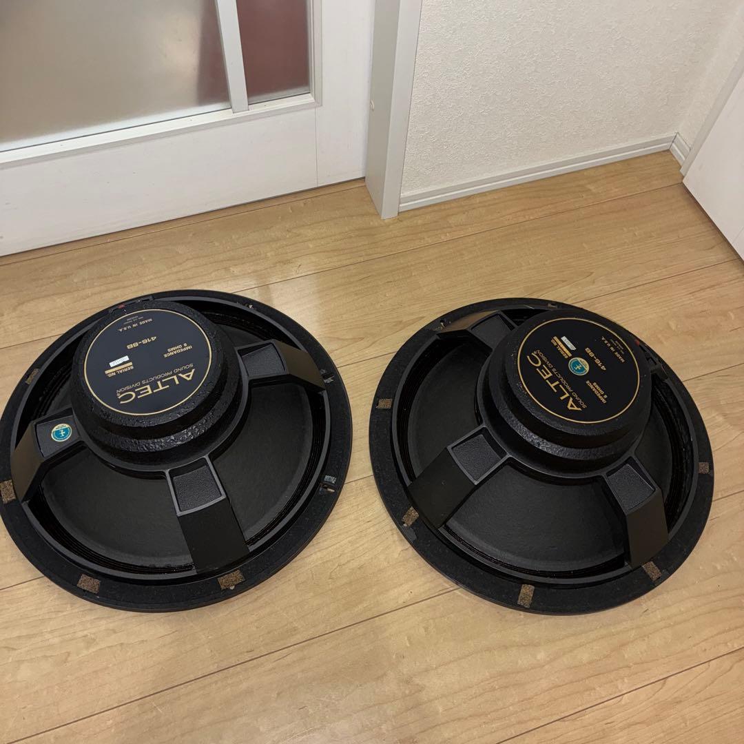 名機！ALTEC 416-8B ウーファーユニットペア アルテック