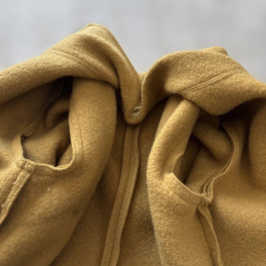 激レア【縮絨加工】パパス　ダッフルコートL　ロゴワッペン　ロゴトグル　パイピング