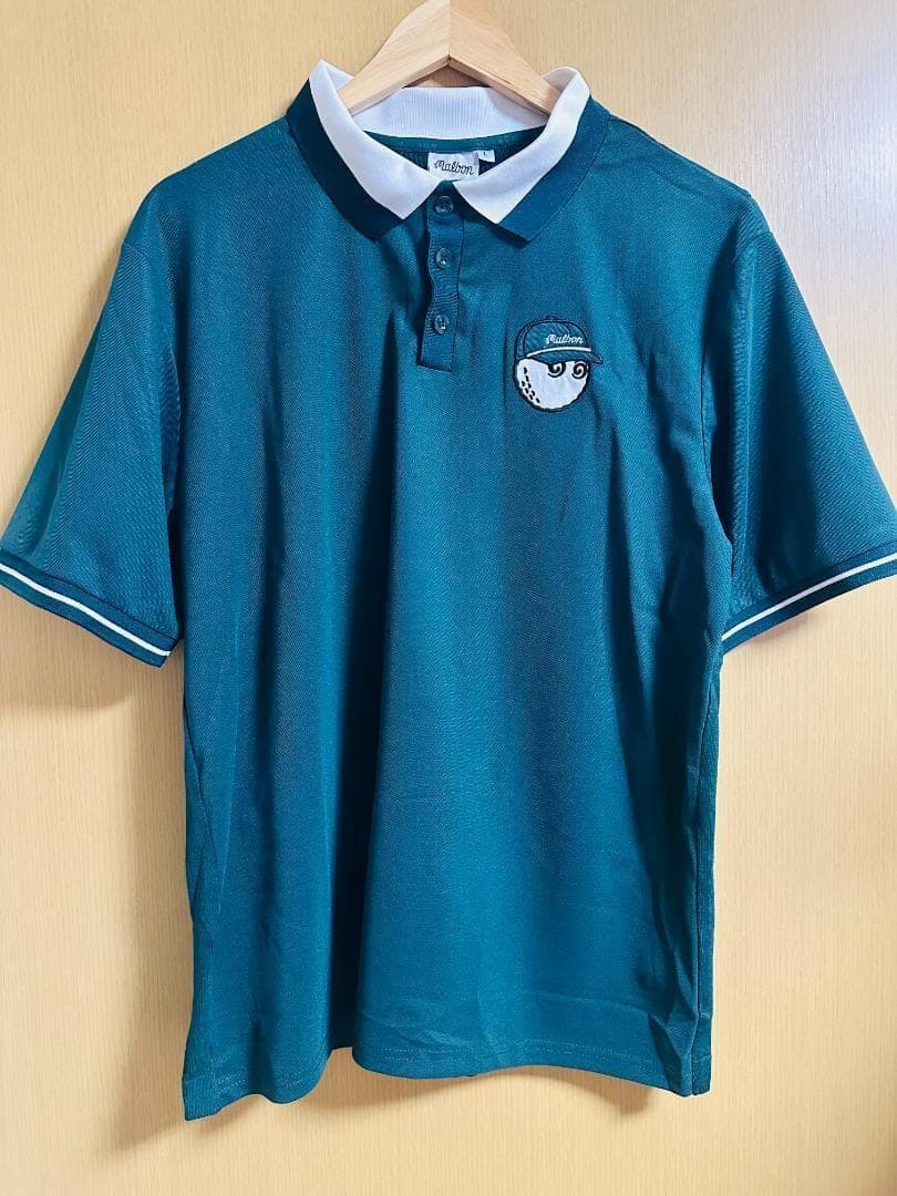 即日発送 マルボンゴルフ ポロシャツ malbon golf メンズ シャツ 緑