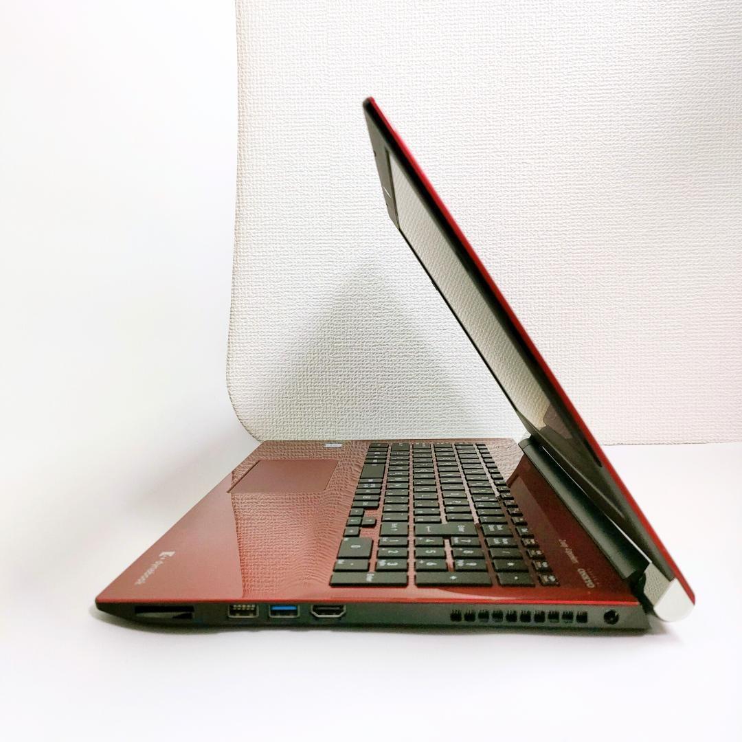 第8世代i3✨️Windows11 SSD512GB オフィス 赤ノートパソコン