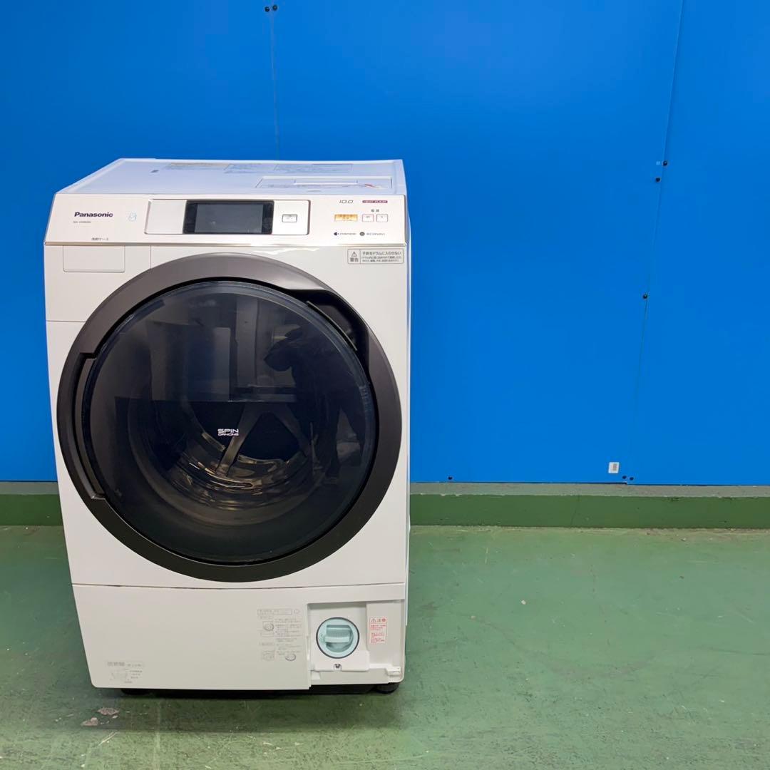 715 操作部分タッチパネル　半年保証付　ドラム式洗濯機　10キロ　6キロ極美品