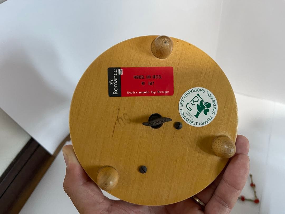 Richard Glässer オルゴール アンティーク ヘンゼルとグレーテル