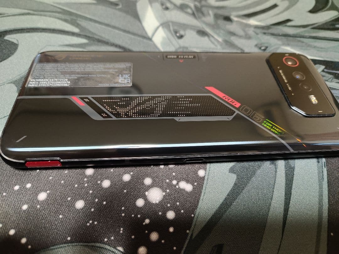 ROG Phone 6 12GB 256GB ファントムブラック SIMフリー