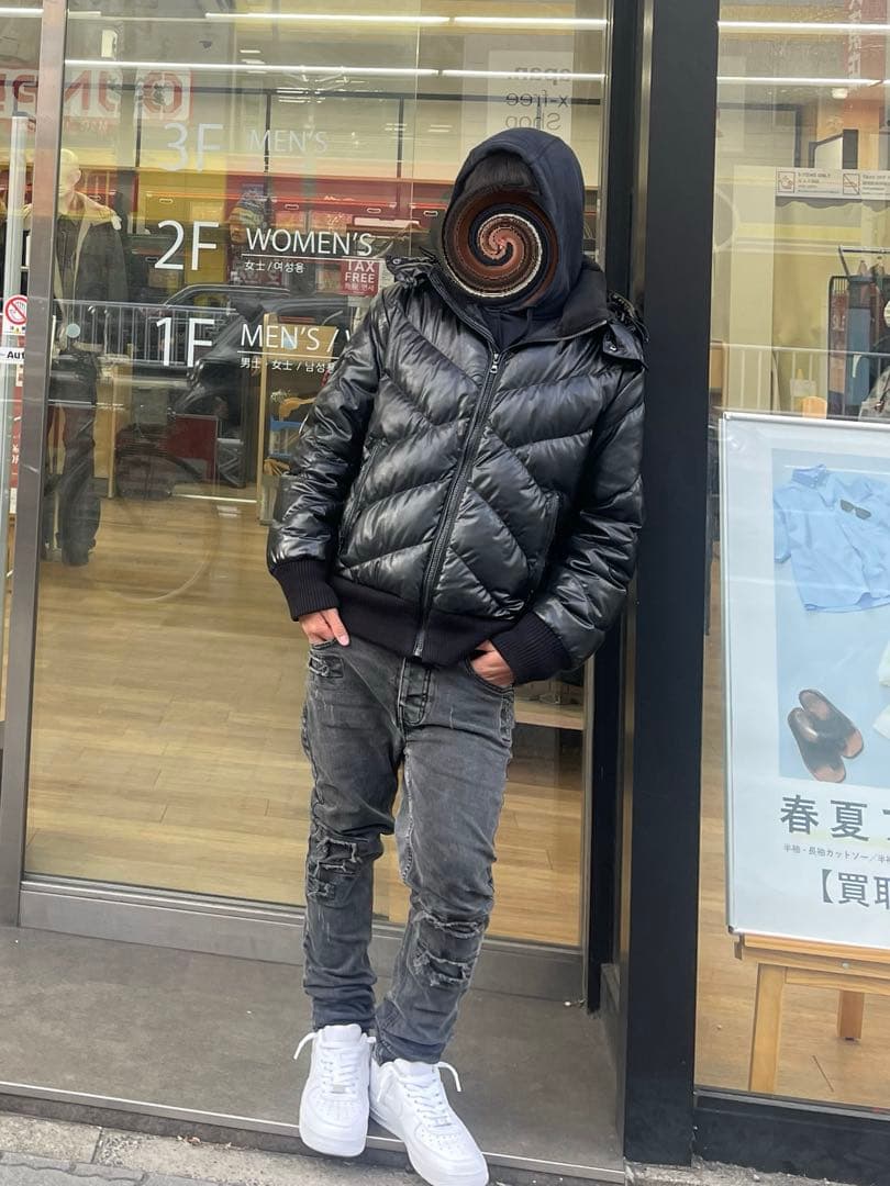 old uniqlo ファーダウン3way