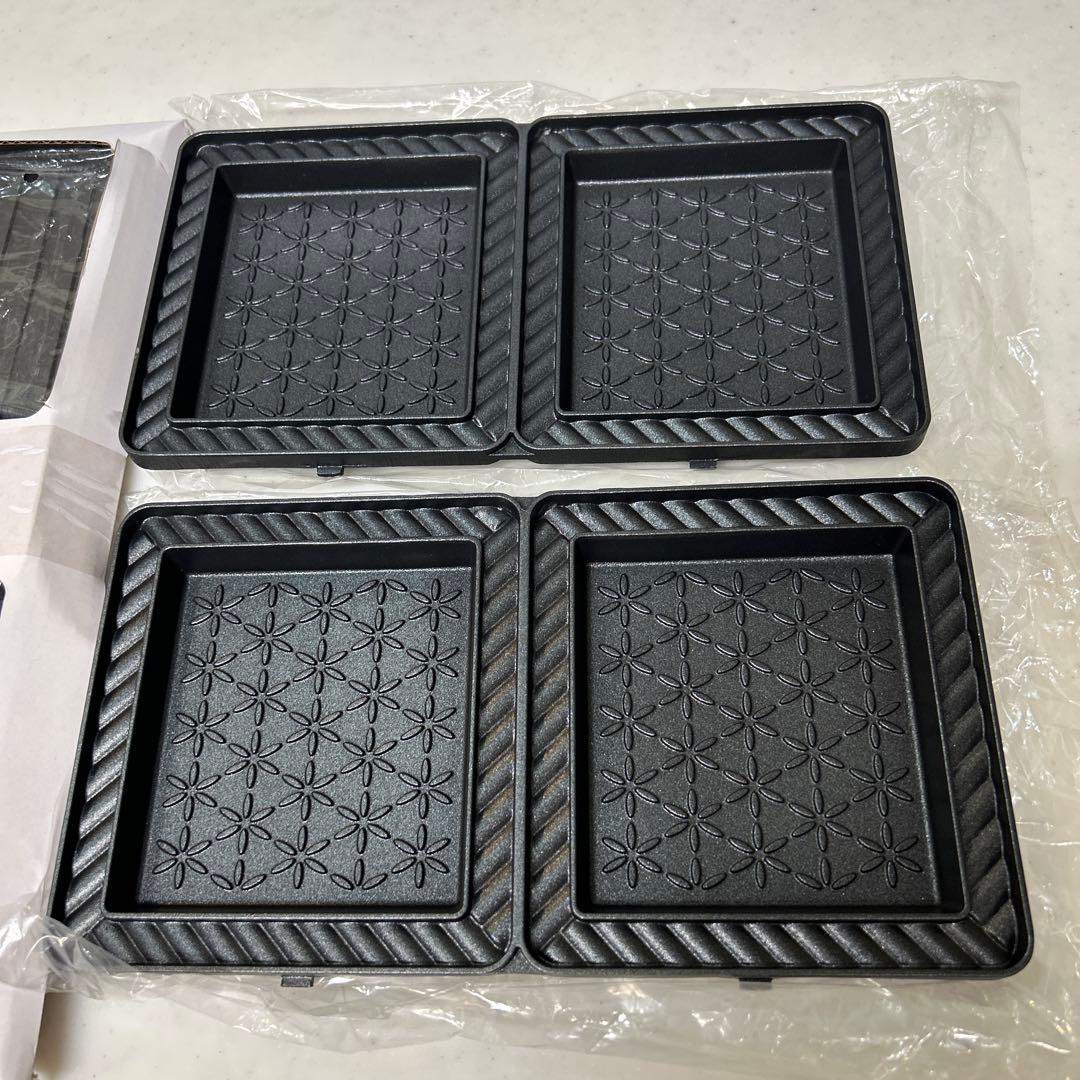 BRUNOグリルサンドメーカー　ダブル　レッド