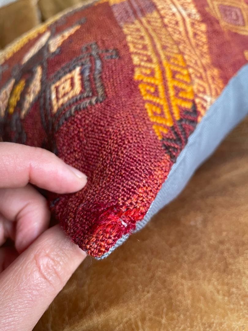 アンティークキリム　クッションカバー