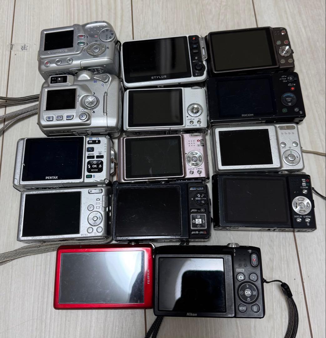 デジタルカメラ　14点セット　(未確認) (ジャンク品)