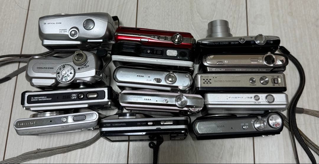 デジタルカメラ　14点セット　(未確認) (ジャンク品)