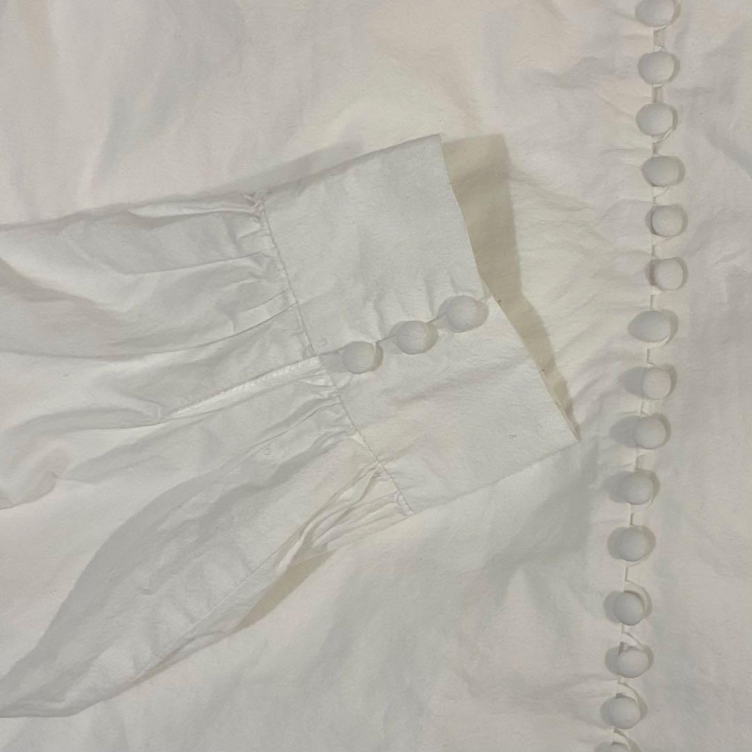 pot and tea 釦たくさんブラウス