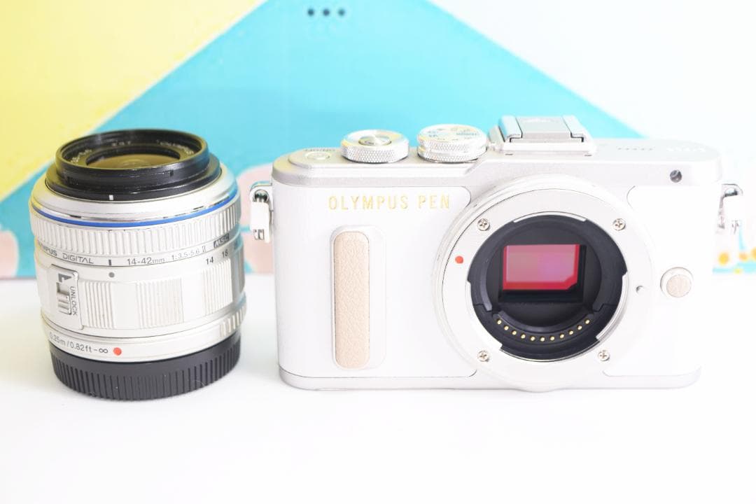 ❤️人気ホワイト❤️Wi-Fi &自撮り❤️OLYMPUS E-PL8