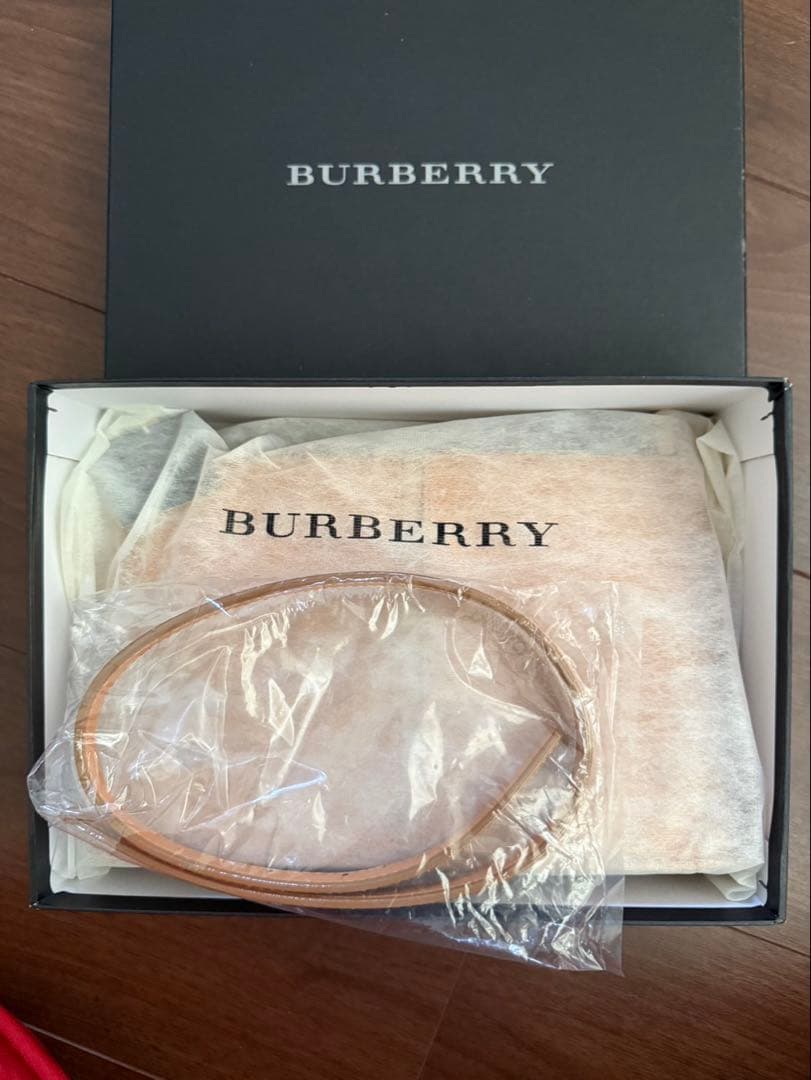 BURBERRY バーバリー レザー ショルダーバッグ