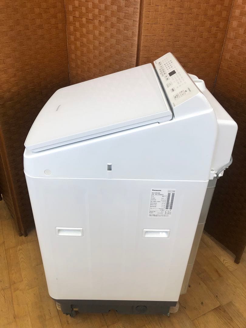 Panasonic製 2021年　8/4.5k 洗濯乾燥機 NA-FW80K9