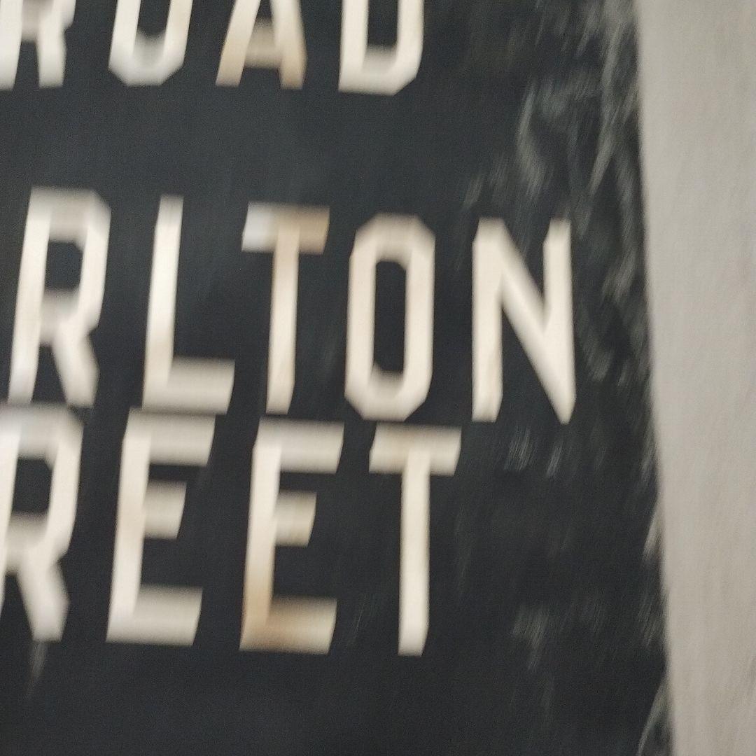 ヴィンテージバスロールサイン本物　1202