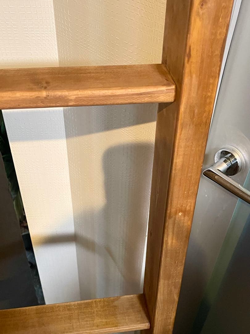 木製 ヴィンテージ ハシゴ ラダーラック 欧風 インテリア