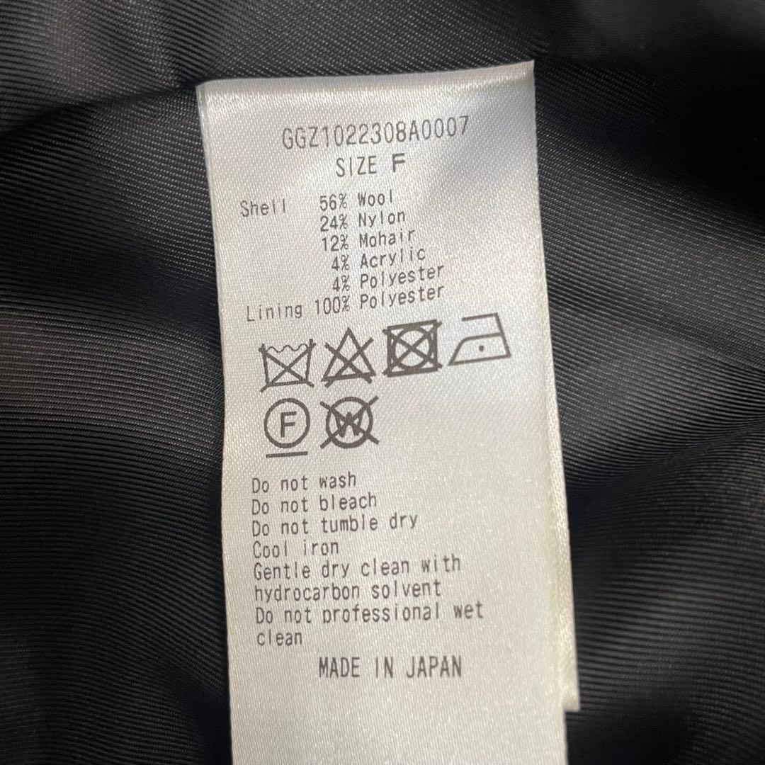 美品★大草直子さんコラボ ガリャルダガランテモヘヤシャギーハーフコート