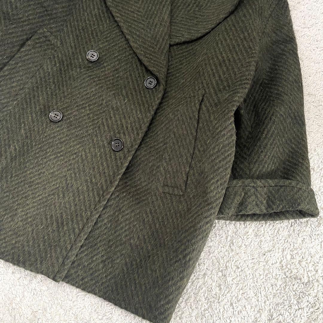 美品★大草直子さんコラボ ガリャルダガランテモヘヤシャギーハーフコート