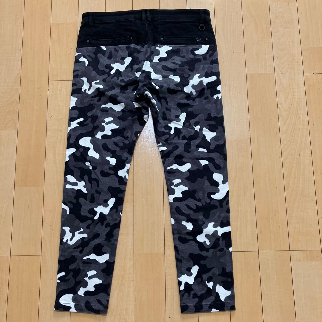 PEARLY GATES パーリーゲイツ　パンツ　カモフラ　グレー　サイズ6